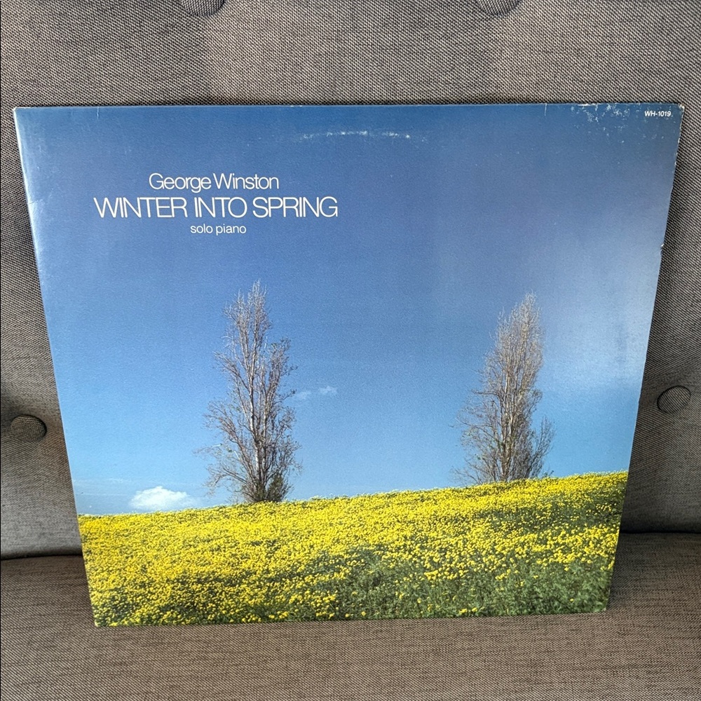 George Winston Winter Into Spring Vinyl LP 1982 Classical solo piano